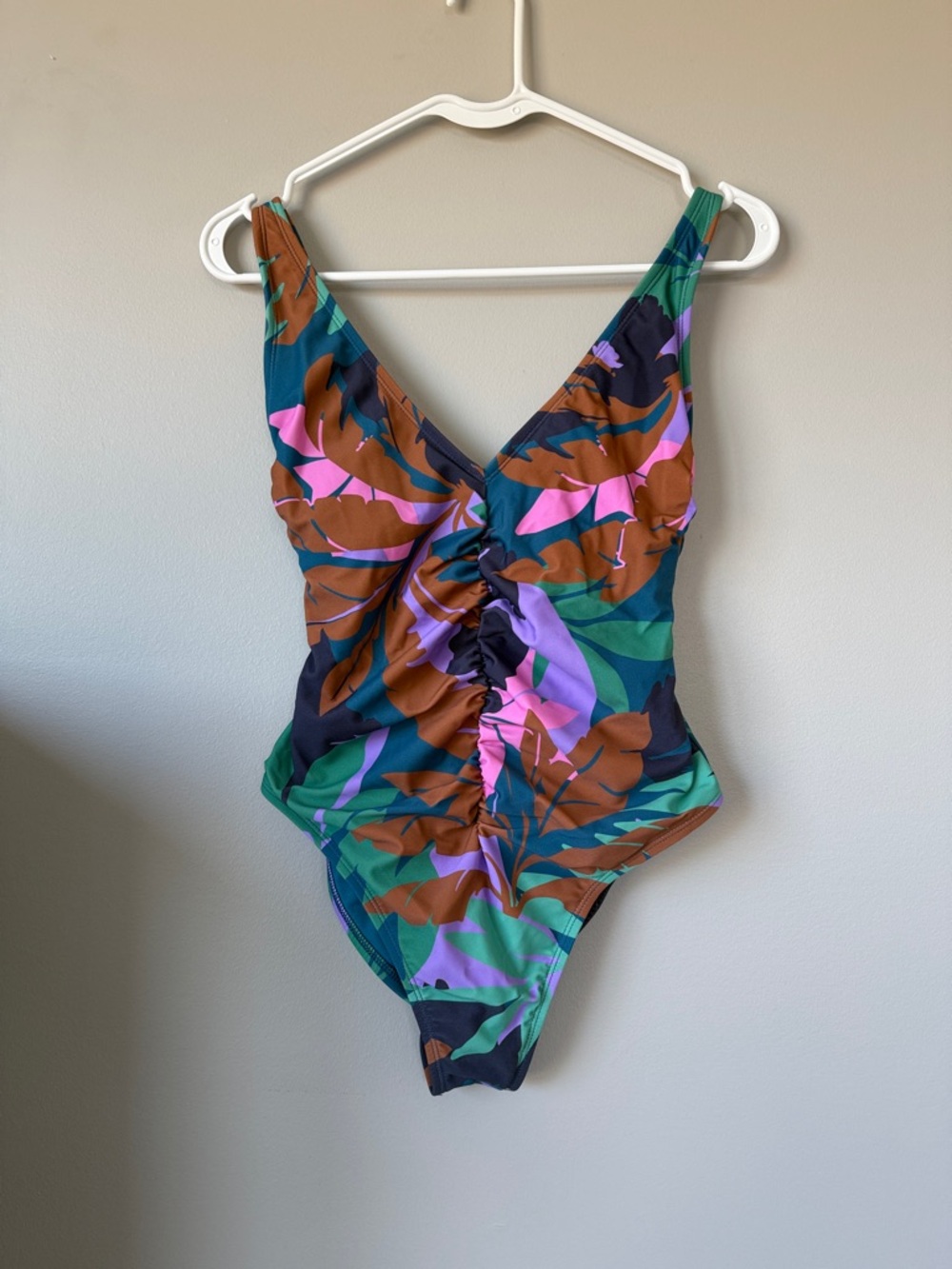 Women’s Botanical Print One Piece Bathing Suit size (4-6)